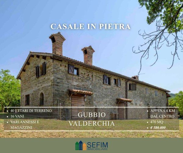 casale in vendita a Gubbio in zona Burano