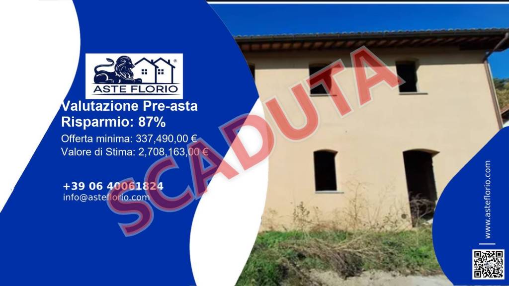 terreno edificabile in vendita a Gubbio in zona Branca