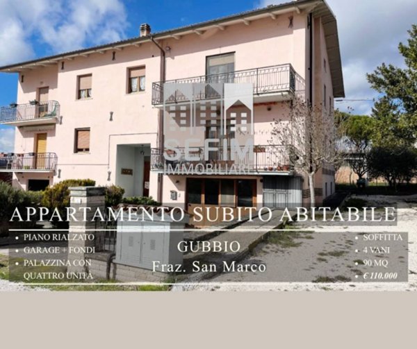 appartamento in vendita a Gubbio in zona San Marco