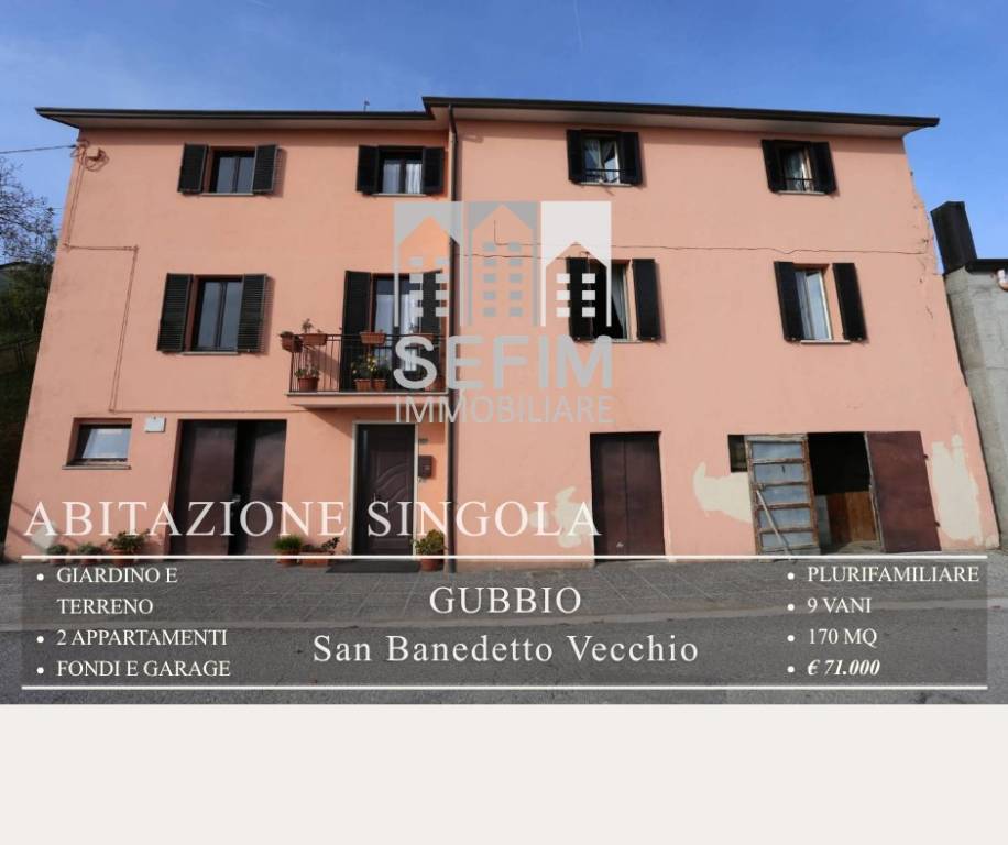 casa indipendente in vendita a Gubbio