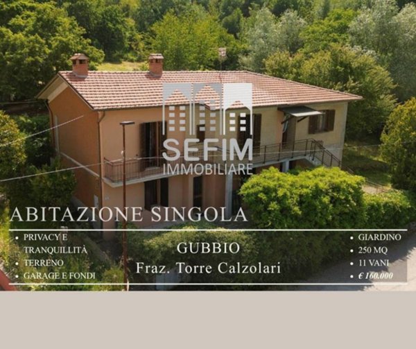 casa indipendente in vendita a Gubbio in zona Torre Calzolari