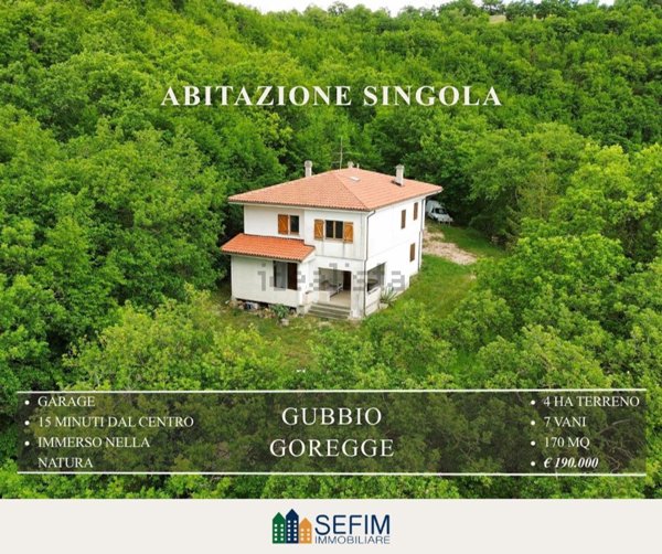 casa indipendente in vendita a Gubbio