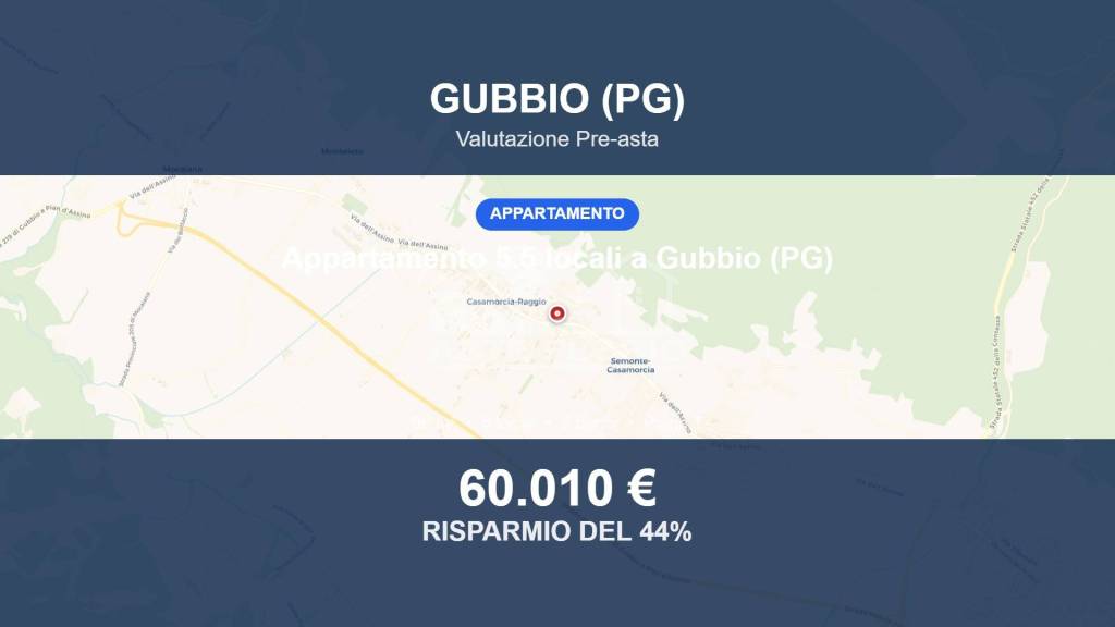 appartamento in vendita a Gubbio