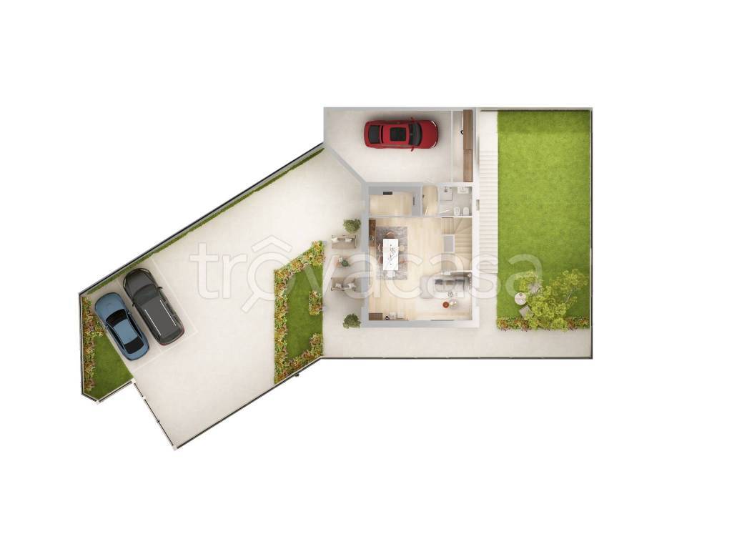 casa indipendente in vendita a Magione in zona Villa