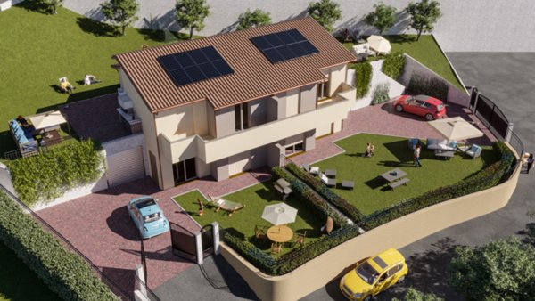 casa indipendente in vendita a Magione in zona Villa