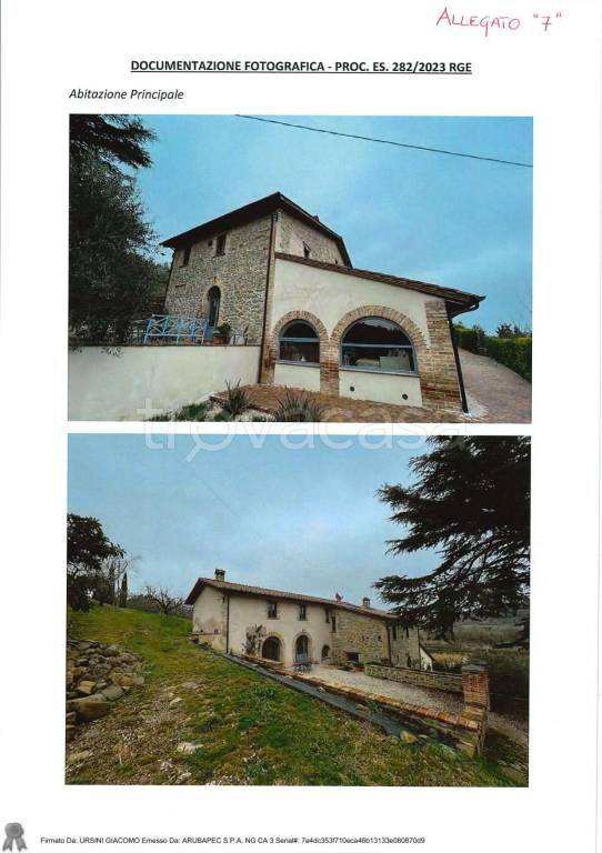 casa indipendente in vendita a Magione in zona Montemelino