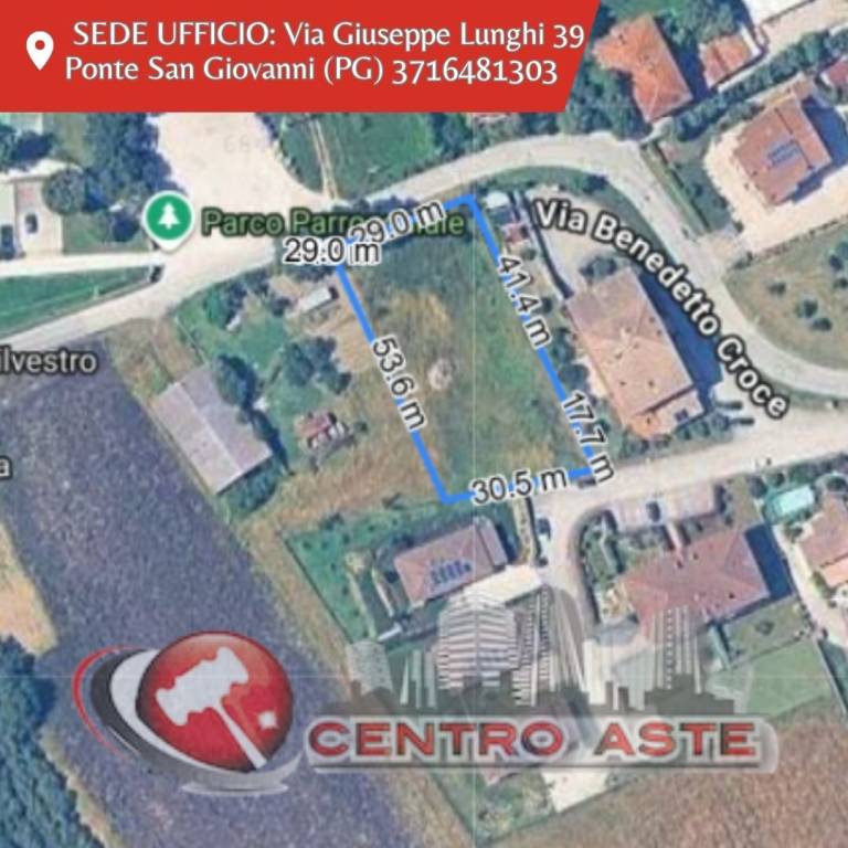 terreno edificabile in vendita a Marsciano in zona Morcella