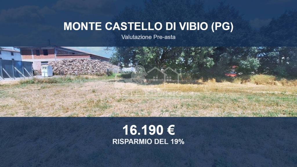 terreno edificabile in vendita a Monte Castello di Vibio in zona Doglio