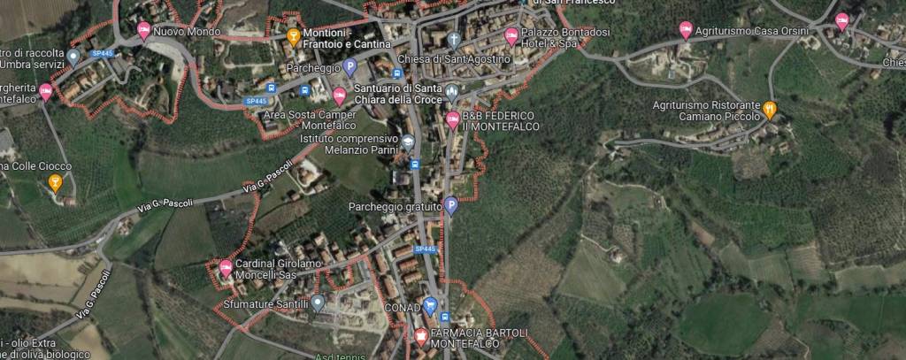 terreno agricolo in vendita a Montefalco in zona Pietrauta