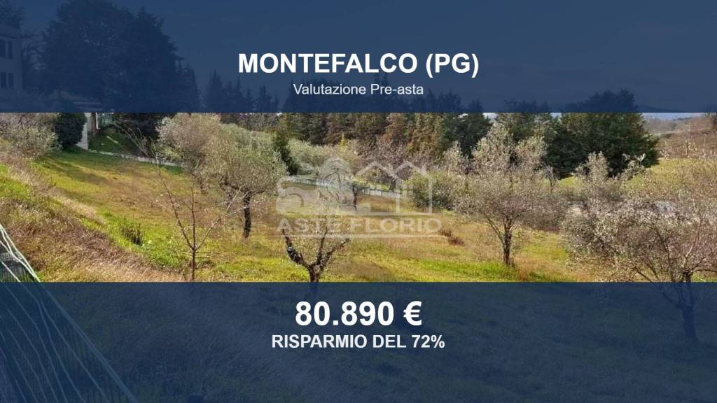 terreno edificabile in vendita a Montefalco in zona Cerrete