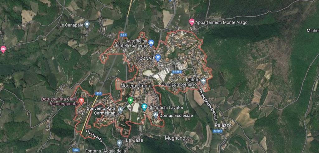 appartamento in vendita a Nocera Umbra in zona Colle