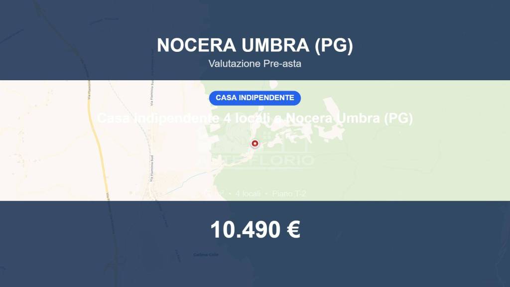 casa indipendente in vendita a Nocera Umbra in zona Boschetto