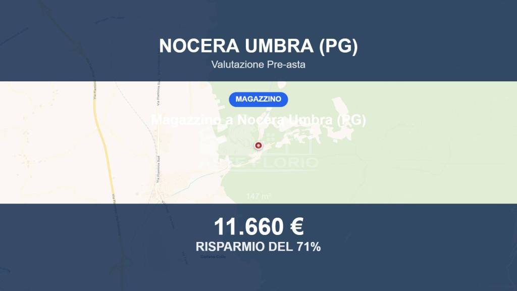 locale commerciale in vendita a Nocera Umbra in zona Boschetto