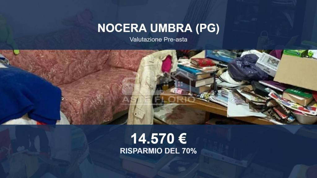 appartamento in vendita a Nocera Umbra in zona Mugnano