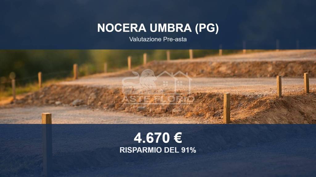 terreno agricolo in vendita a Nocera Umbra in zona Ponte Parrano