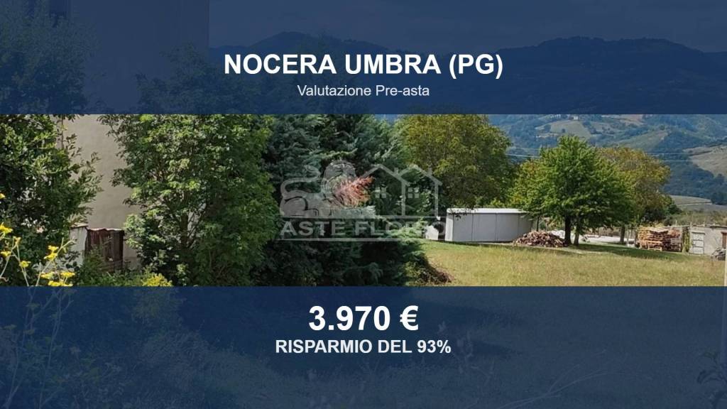 terreno edificabile in vendita a Nocera Umbra in zona Ponte Parrano