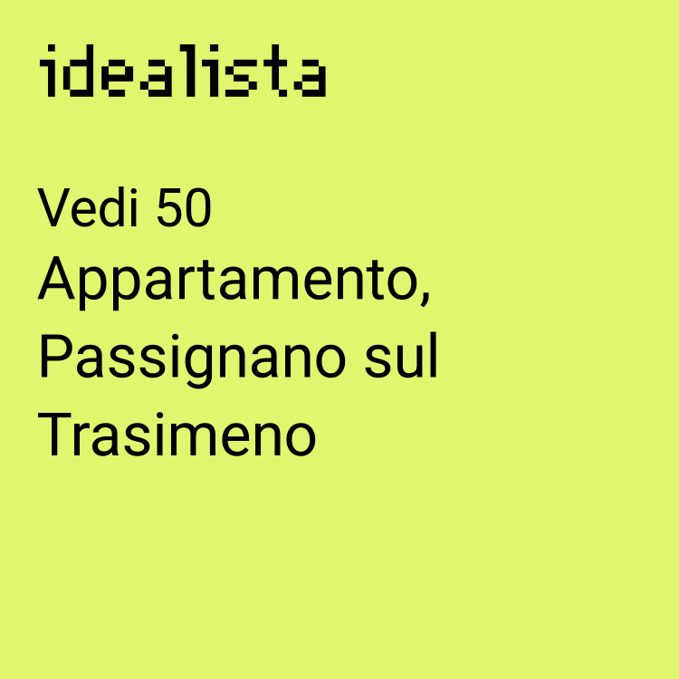 appartamento in vendita a Passignano sul Trasimeno