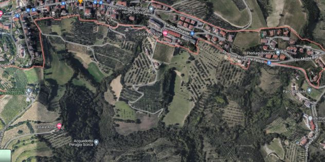 terreno agricolo in vendita a Perugia in zona Montelaguardia