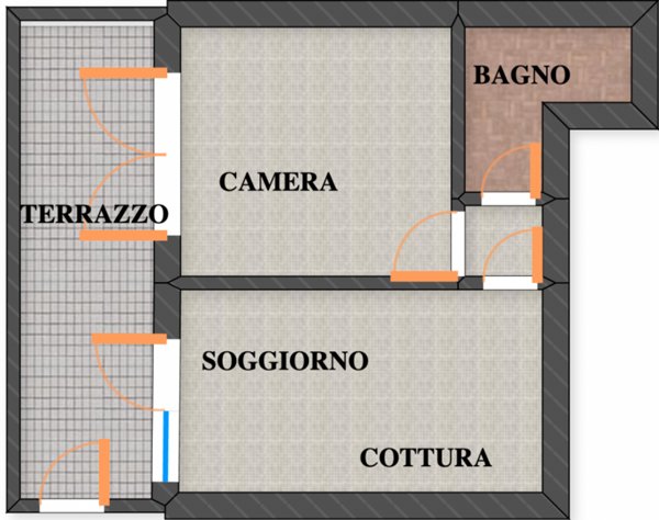 appartamento in vendita a Perugia in zona Villa Pitignano