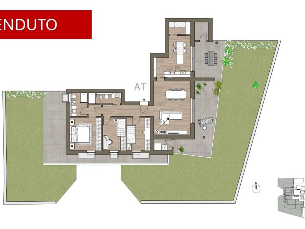 appartamento in vendita a Perugia in zona Prepo