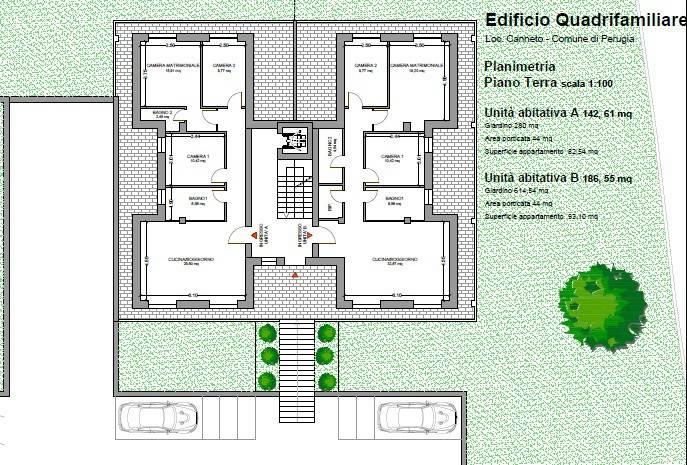 casa indipendente in vendita a Perugia in zona Cenerente