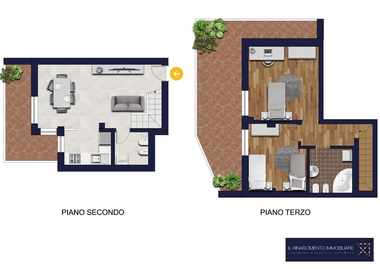 appartamento in vendita a Perugia in zona Ponte Felcino