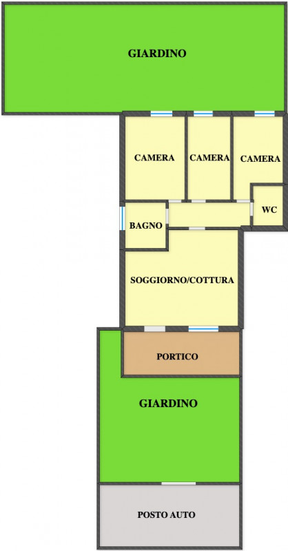appartamento in vendita a Perugia in zona Ponte Valleceppi