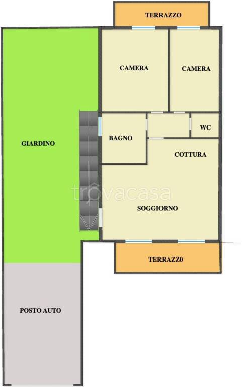 appartamento in vendita a Perugia in zona Ponte Valleceppi
