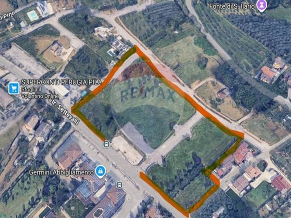terreno agricolo in vendita a Perugia in zona Pila