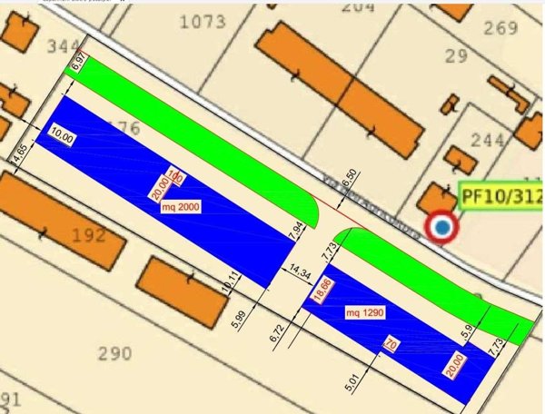 terreno edificabile in vendita a Perugia in zona Collestrada