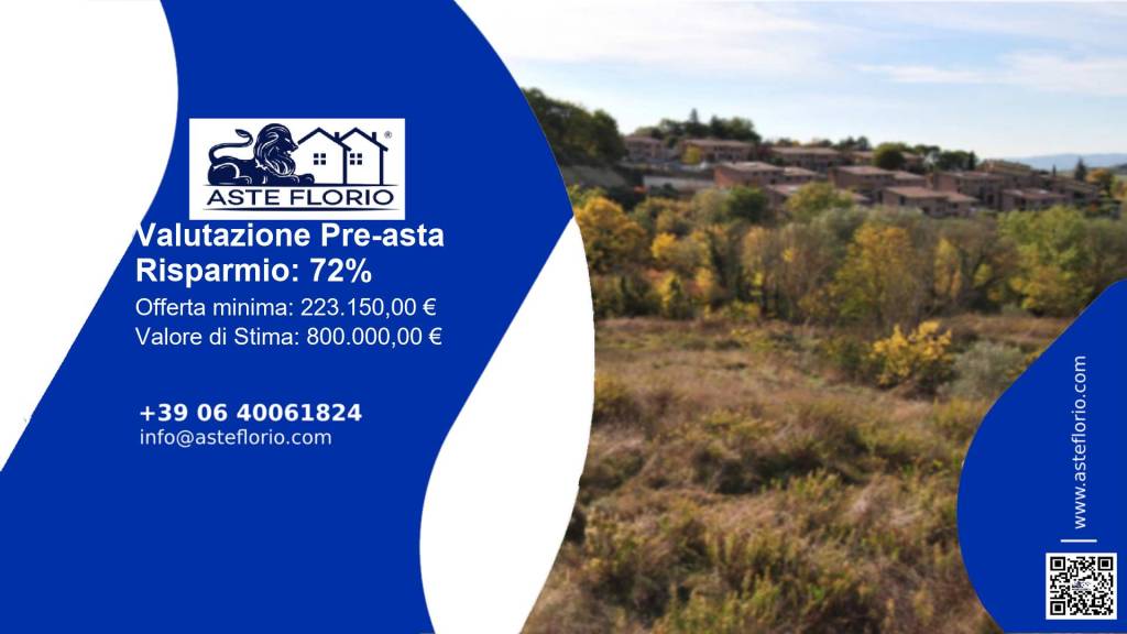terreno edificabile in vendita a Perugia in zona Prepo