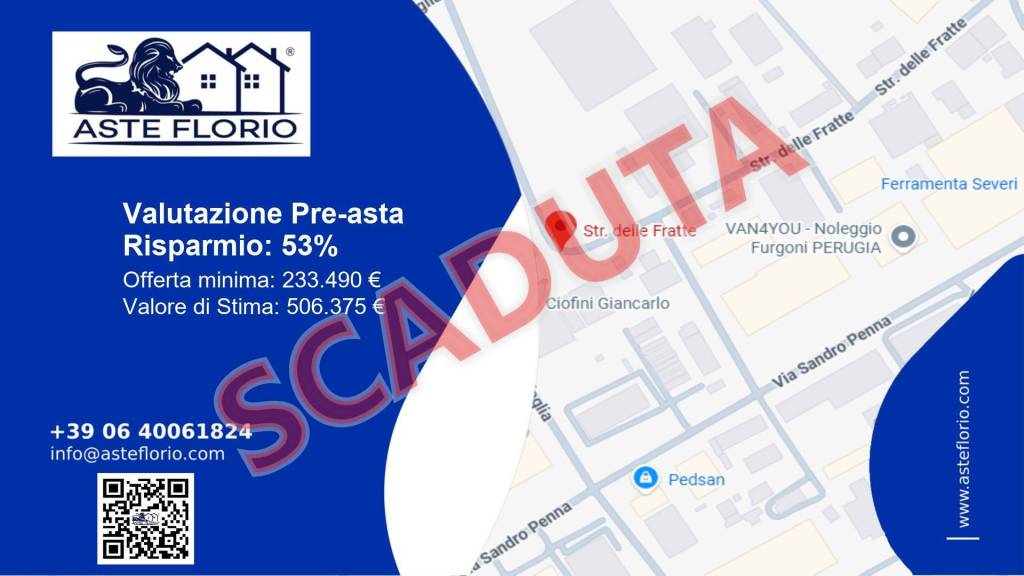 locale commerciale in vendita a Perugia in zona Lacugnano