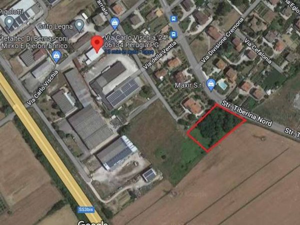 terreno edificabile in vendita a Perugia in zona Casa del Diavolo