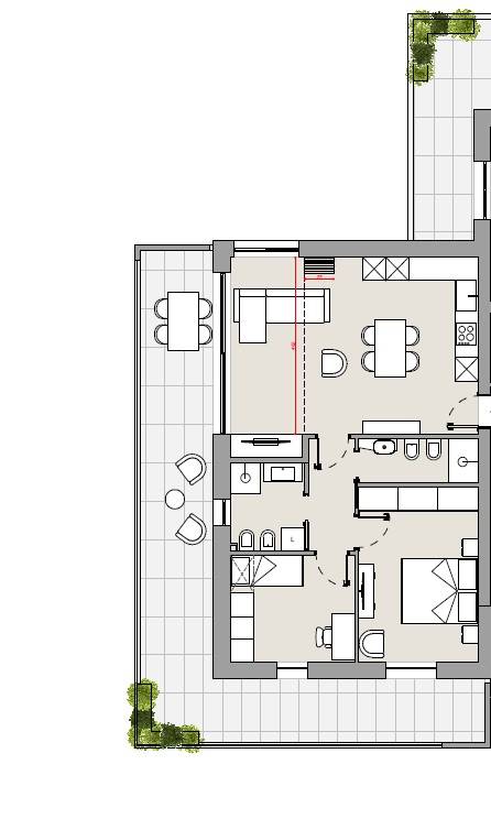 appartamento in vendita a Perugia in zona Madonna Alta