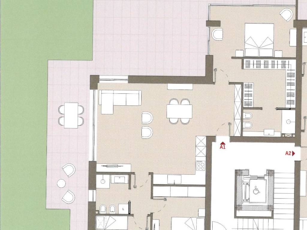 appartamento in vendita a Perugia in zona Madonna Alta