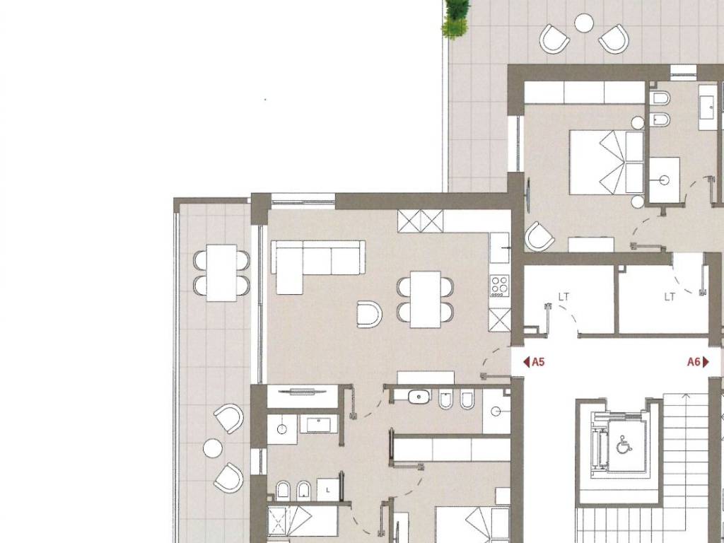 appartamento in vendita a Perugia in zona Prepo