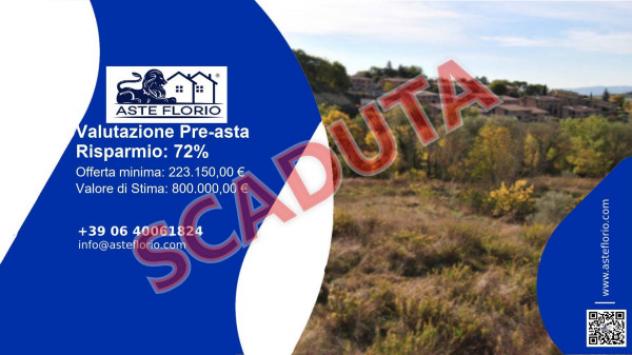 terreno edificabile in vendita a Perugia in zona Prepo