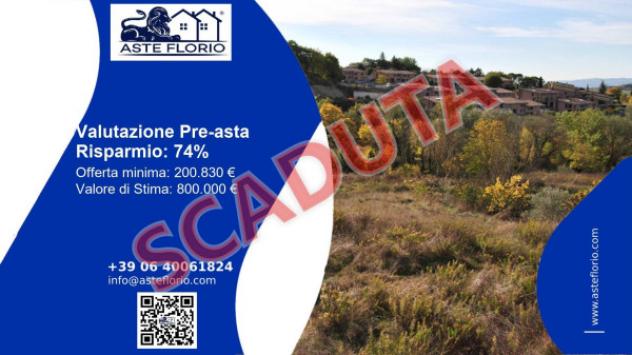 terreno edificabile in vendita a Perugia in zona Prepo