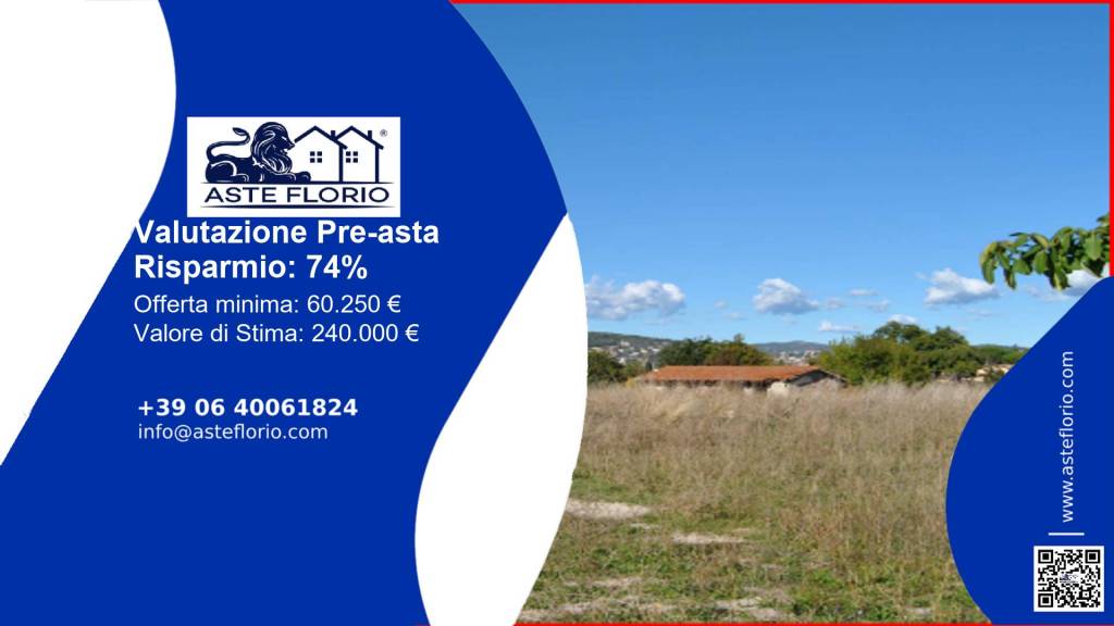 terreno agricolo in vendita a Perugia in zona Pila