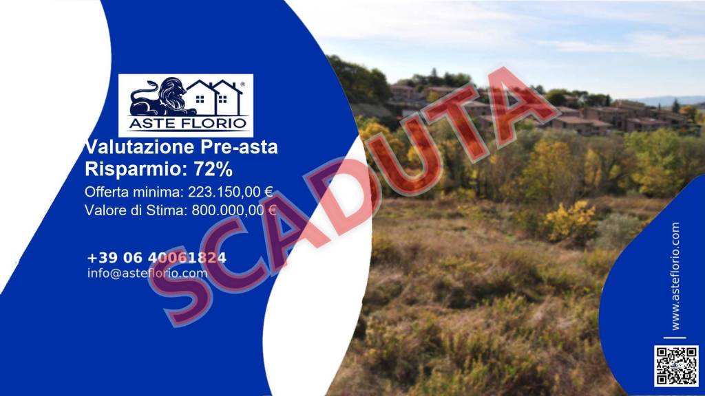 terreno edificabile in vendita a Perugia in zona Prepo