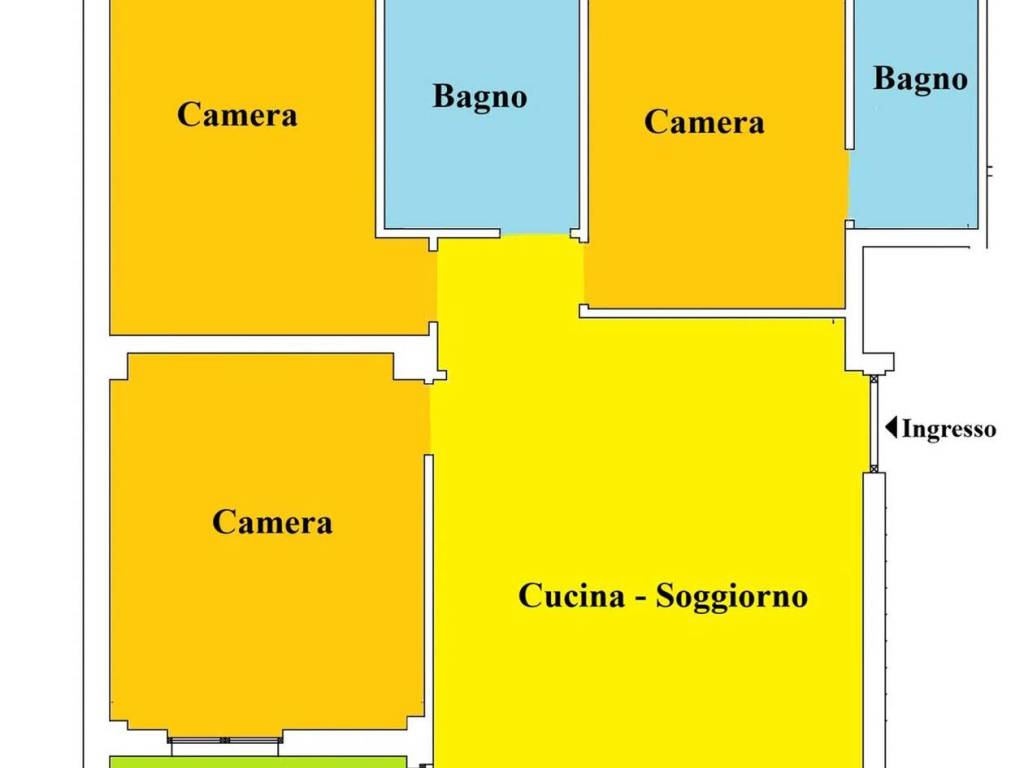 appartamento in vendita a Perugia in zona Case Bruciate