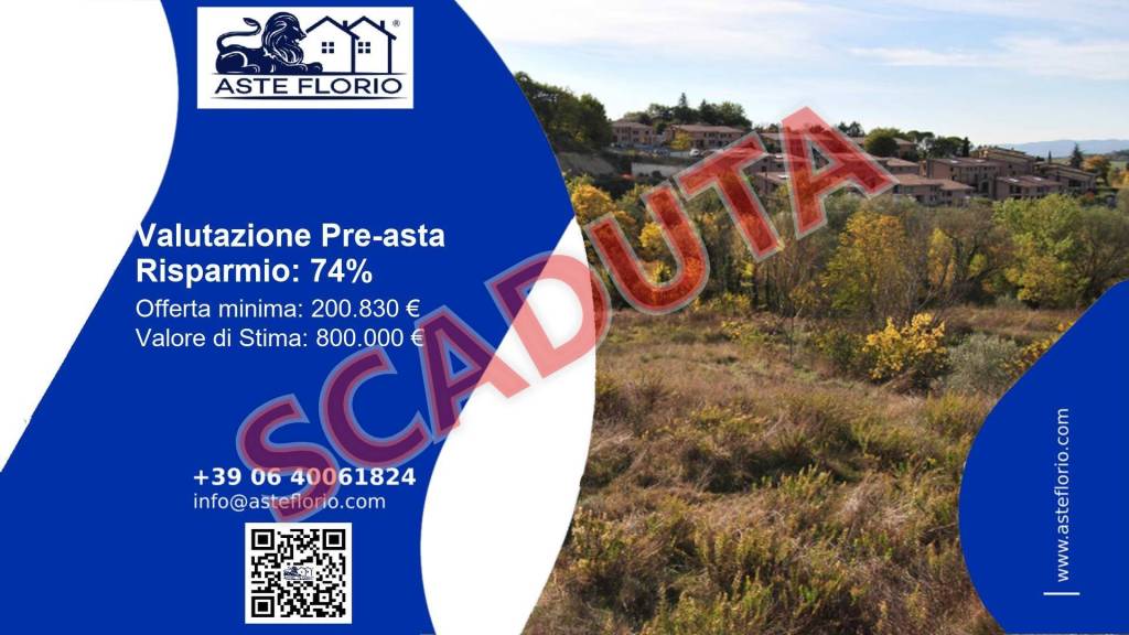 terreno edificabile in vendita a Perugia in zona Prepo