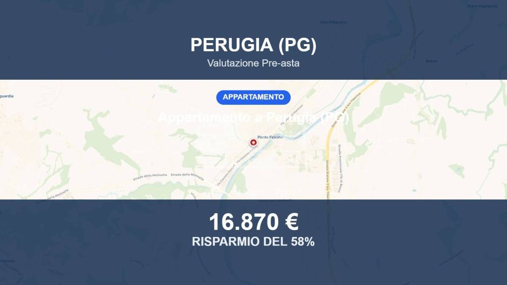 appartamento in vendita a Perugia in zona Ponte Felcino