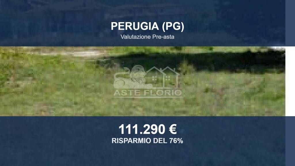 terreno edificabile in vendita a Perugia in zona Pianello