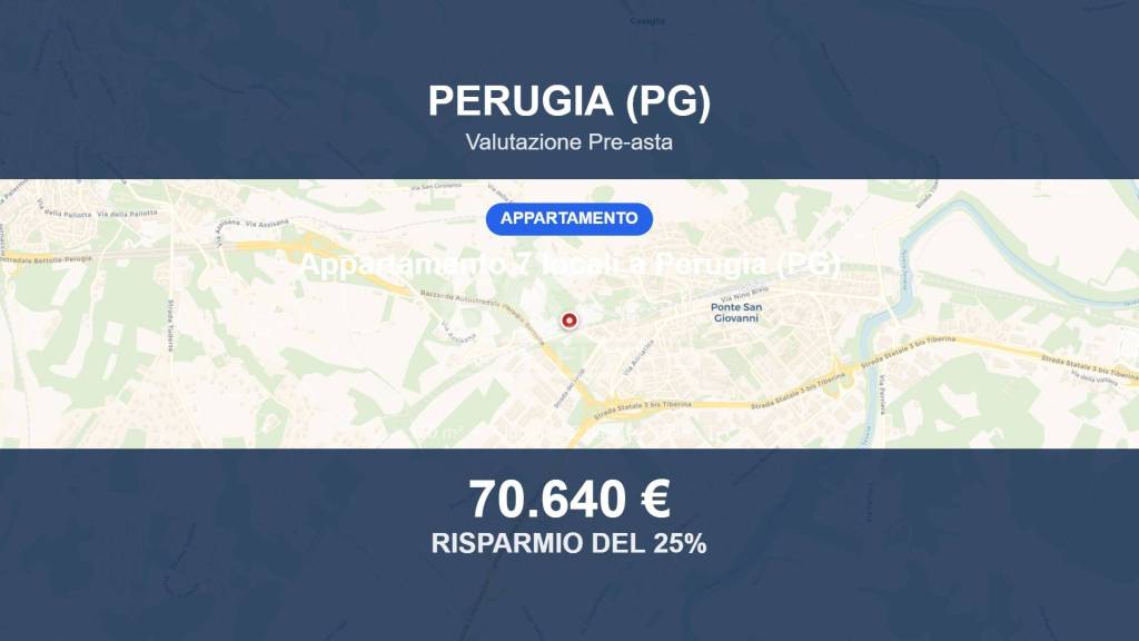 appartamento in vendita a Perugia in zona Ponte San Giovanni