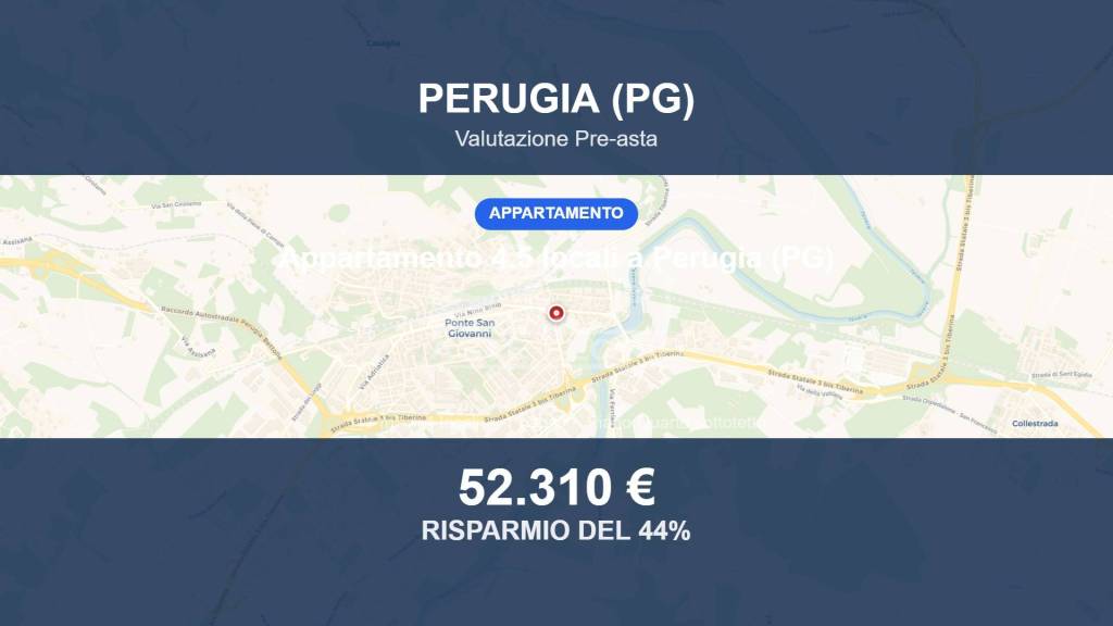 appartamento in vendita a Perugia in zona Ponte San Giovanni