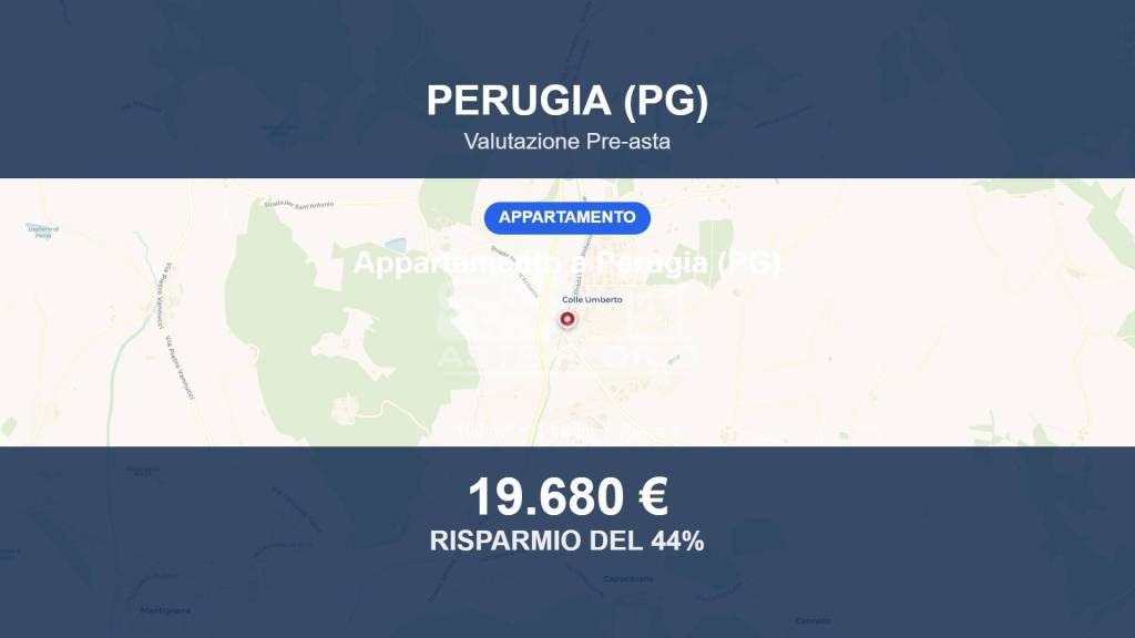 appartamento in vendita a Perugia in zona Colle Umberto I