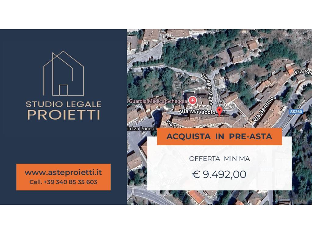 appartamento in vendita a Scheggia e Pascelupo