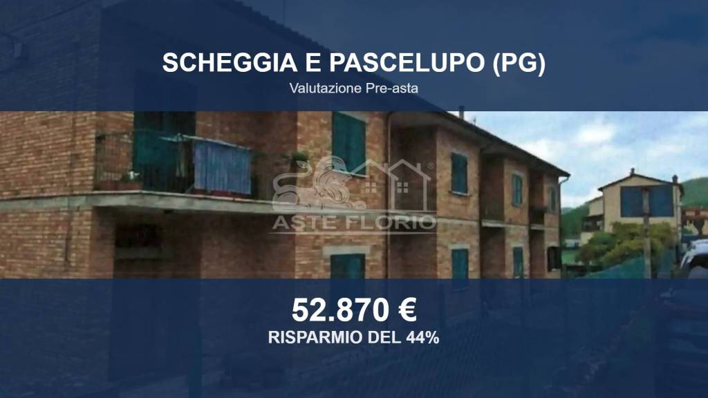 appartamento in vendita a Scheggia e Pascelupo