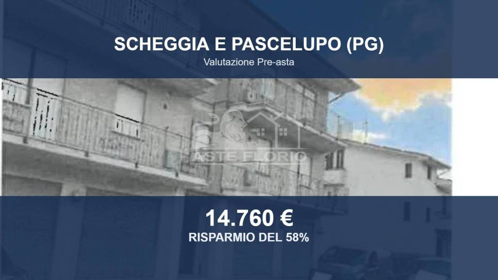appartamento in vendita a Scheggia e Pascelupo